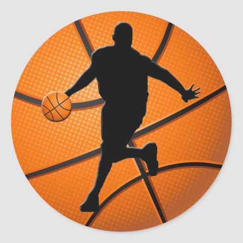 Many basketballs behind a glass wall.